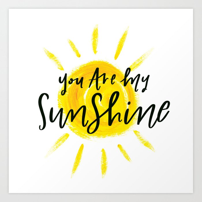 You are my sunshine song